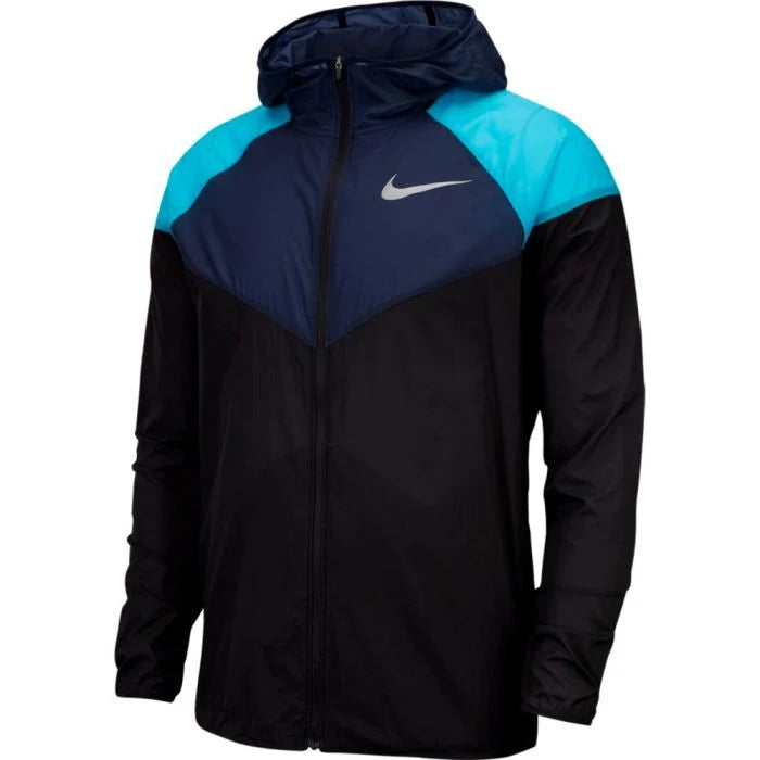 LIGHTWEIGHT CONTRAST WINDRUNNER - DOLPHIN BLUE