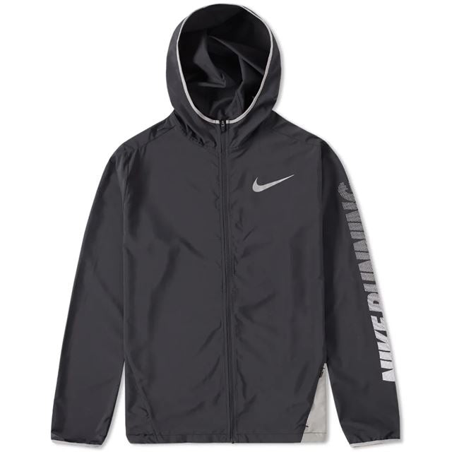 ESSENTIALS RUNNING WINDRUNNER - BLACK