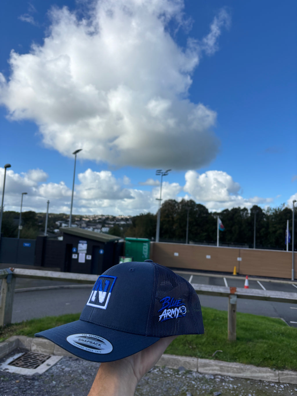 Blue army cap - PRE ORDER