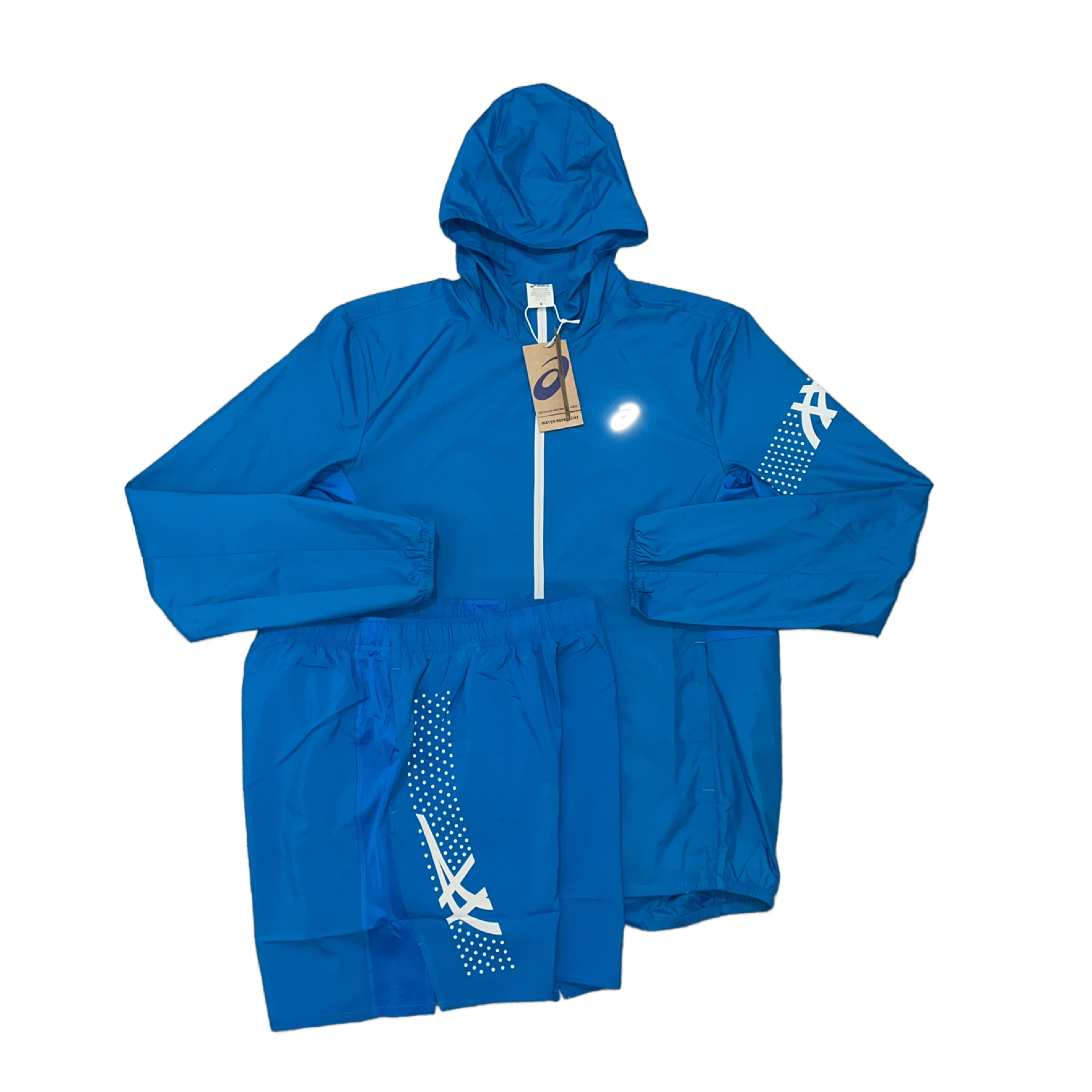 ASICS ICON JACKET SET - AEGEN BLUE