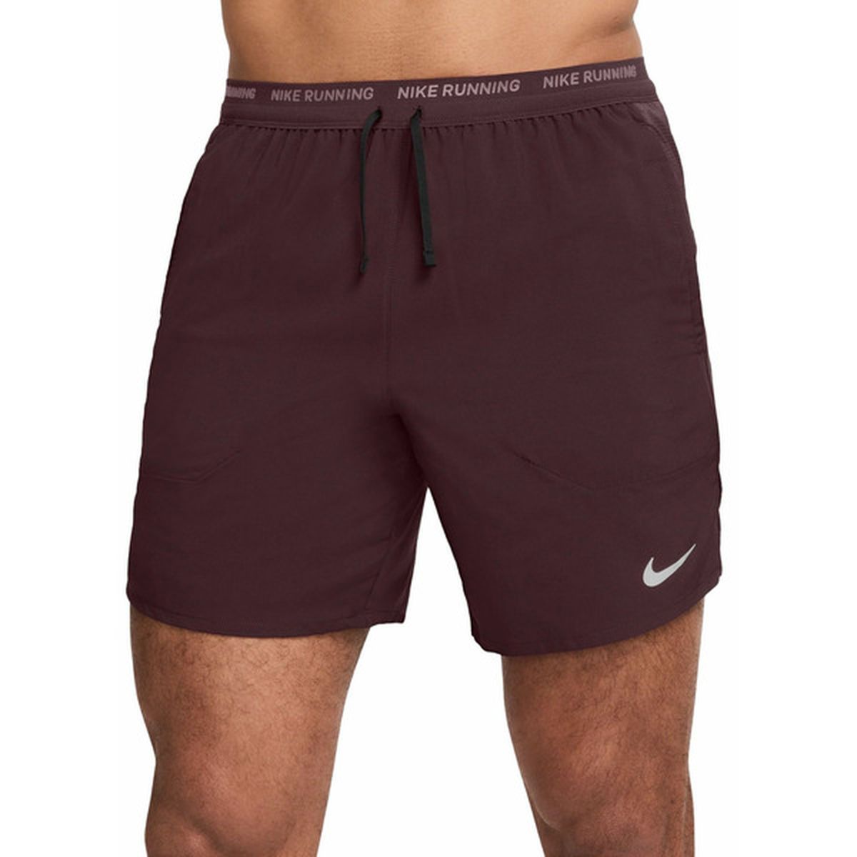 5" FLEX STRIDE SHORTS - BURGUNDY