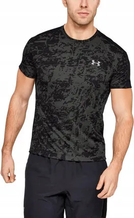 UA STRIKE PRINTED T-SHIRT - BLACK