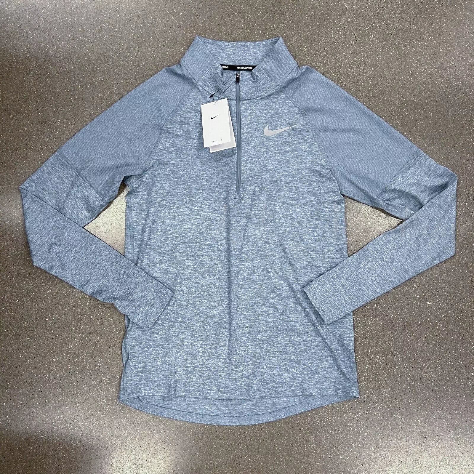 ELEMENT HALF ZIP 2.0 - HEATHER BLUE / COBALT